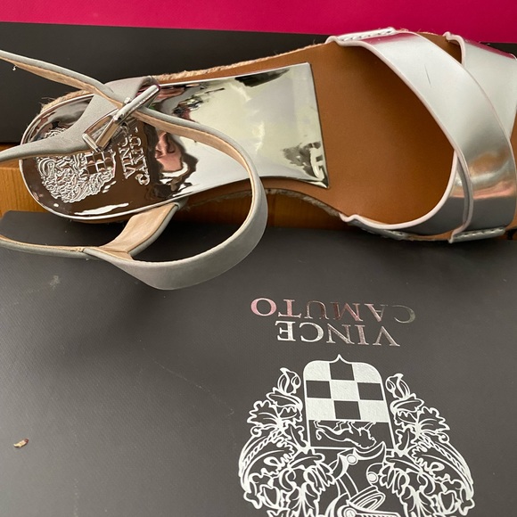 Vince Camuto Silver Sandals - Picture 6 of 14